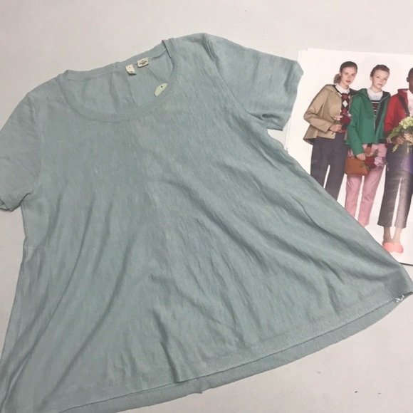 ANTHRO Short Sleeves Floaty Knit Sweater NWT - Picture 5 of 7